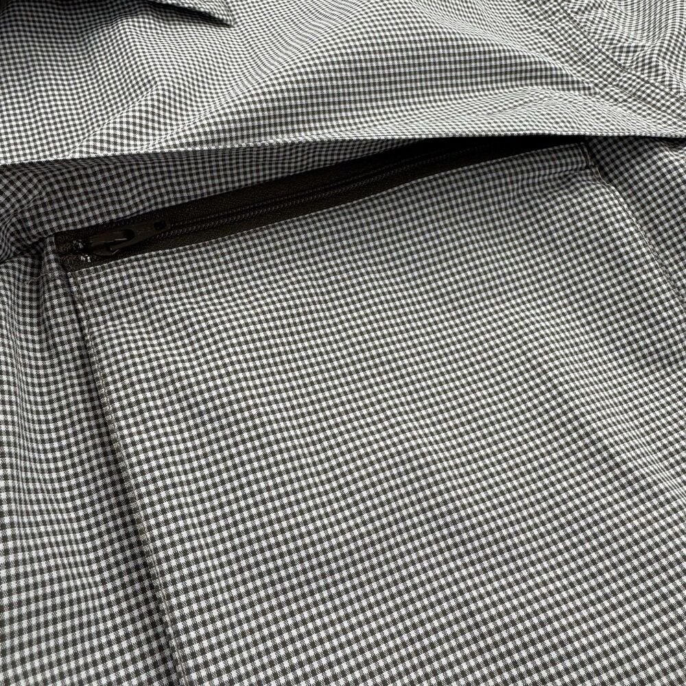 Ridgecut Mens XL Vented Work Shirt Gray Check Button Down Long Sleeve Utility - Picture 9 of 11